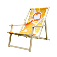 Strandstuhl mit Rückenlehne