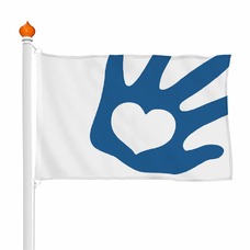 Flagge gegen Mobbing