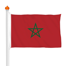 Flagge Marokko