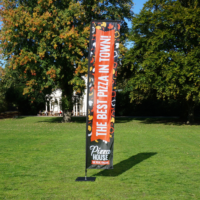 Beachflag Quadratisch Klein