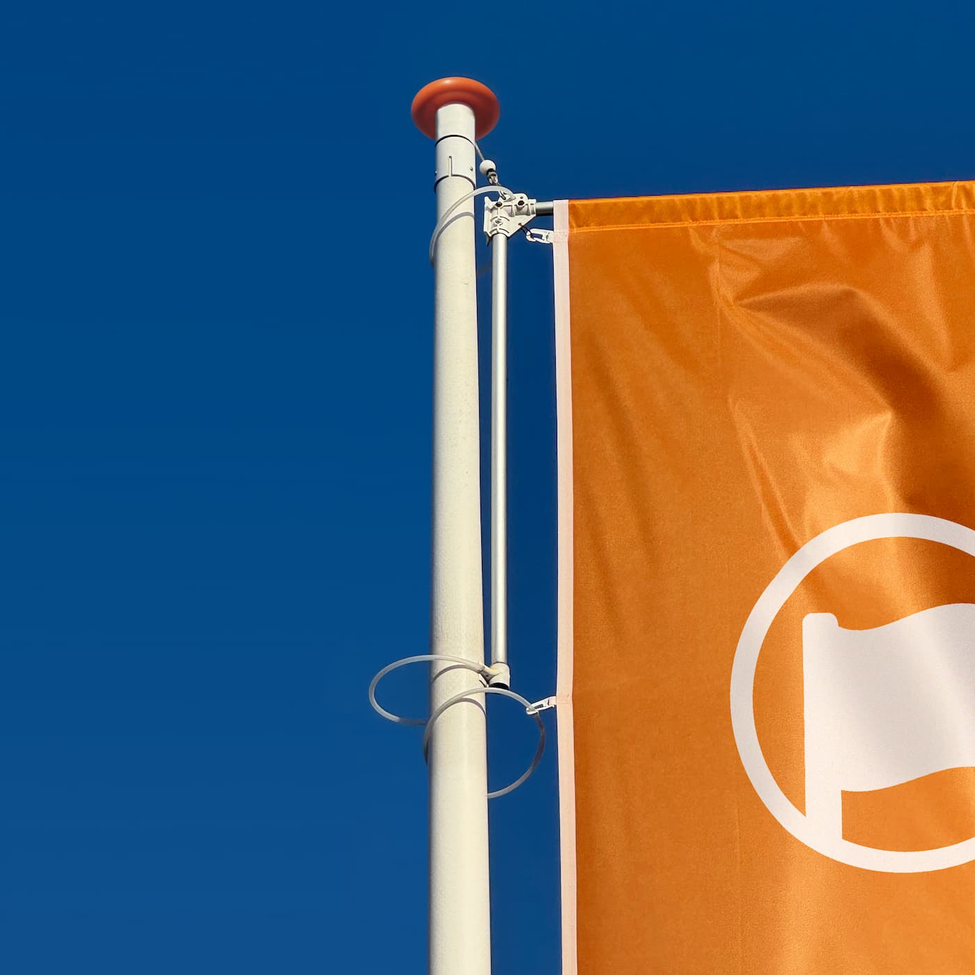 Bannerhalter hochfahrbar